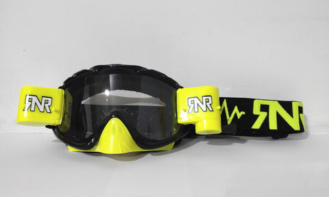 Rip n Roll Hybrid Fully Loaded Goggle, Black / Neon
