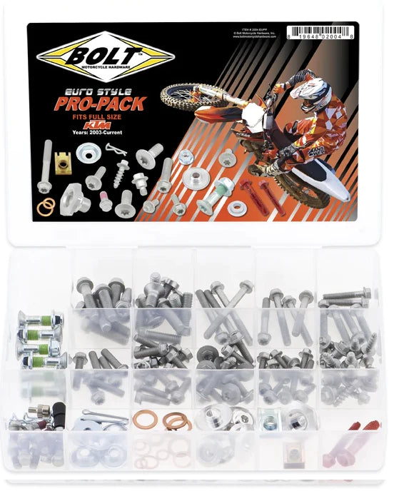 Bolt Motorcycle Hardware KTM Pro Pack Bolt Kit