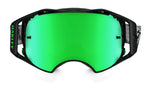 Goggle Shop Oakley Airbrake Tear Off Lens, Mirror Green