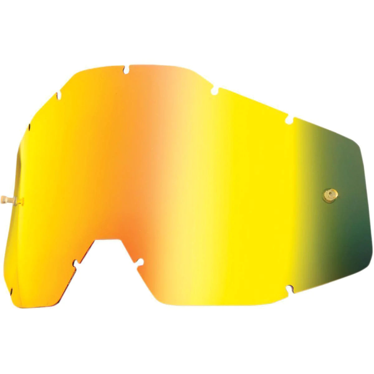 Goggle Shop 100 Mirror Tear off Lens, Mirror Gold Norman Watt