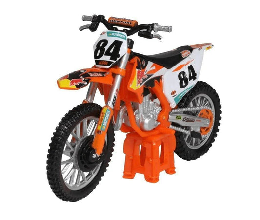 Burago Toy Models 1:18 Jeffrey Herlings KTM SXF 450 Toy Model