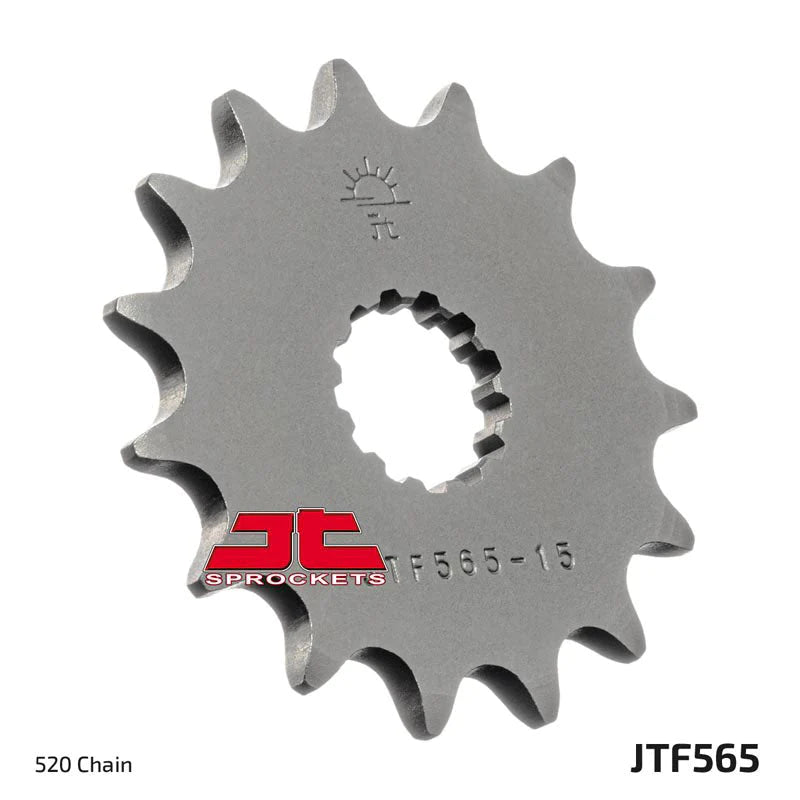 JT Sprockets Steel Front Sprocket Yamaha YZ 250 1999 - 2021 YZF 400 1998 - 99 YZF 426 2000 - 2002 YZF 450 2003 - 21 Kawasaki KX 250 1999 - 2008, 15T