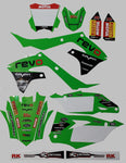 Enjoy Manufacturing Kawasaki Revo Graphics Kit KX 250 2021 - 2022 KX 450 2019 - 22, Revo Seven