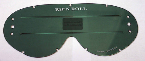 Rip n Roll Hybrid XL Roll Off Lens (Raised Strip), Smoke