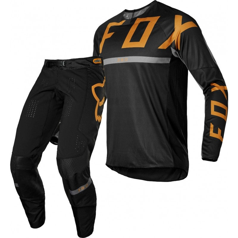 Fox Racing 360 Merz Black Kit Combo 2022 - 34W/XLarge