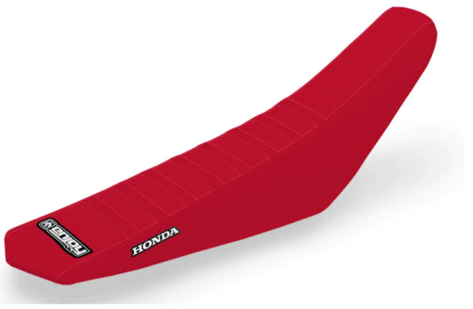 Enjoy Manufacturing Honda Sear Cover CR 125 CR 250 2002 - 2007 Ribbed Logo, All Red