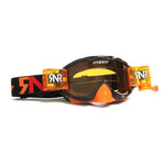 Rip n Roll Hybrid Fully Loaded Goggle, Black / Orange