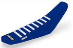 Enjoy Manufacturing Yamaha Seat Cover YZ 125 YZ 250 2022 Ribbed Logo, Blue / White