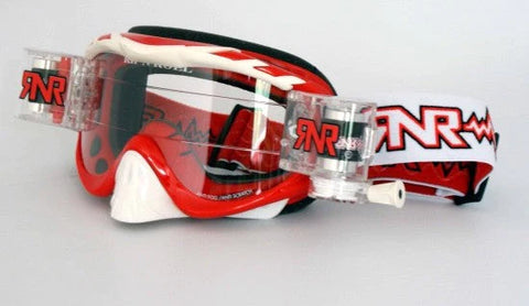 Rip n Roll Hybrid Fully Loaded Goggle, Brilliant Red