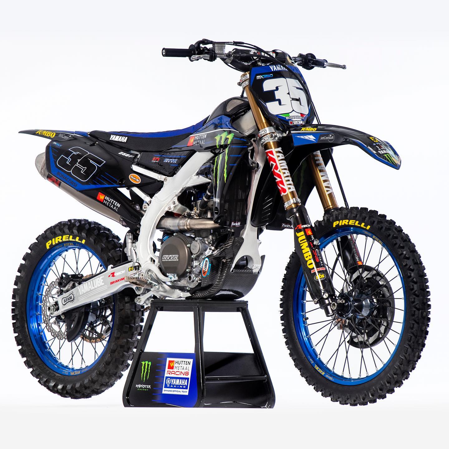 Enjoy Manufacturing Yamaha Graphics kit YZF 250 2019 - 2022 YZF 450 2018 - 22, Hutten Metaal