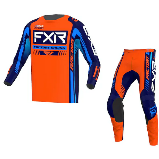 FXR Clutch Pro Youth Orange Navy Kit Combo 2023 - 28W/XL