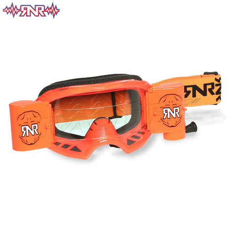 Rip n Roll Colossus WVS Roll Off Goggle, Neon Orange