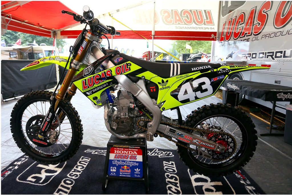 KIT DECO MOTOCROSS CR/CRF RIDE FLUO