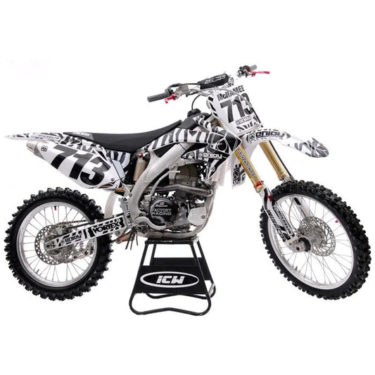 Enjoy Manufacturing Honda Graphics Kit CRF 450 R 2005 - 2008, Safari / Zebra Print